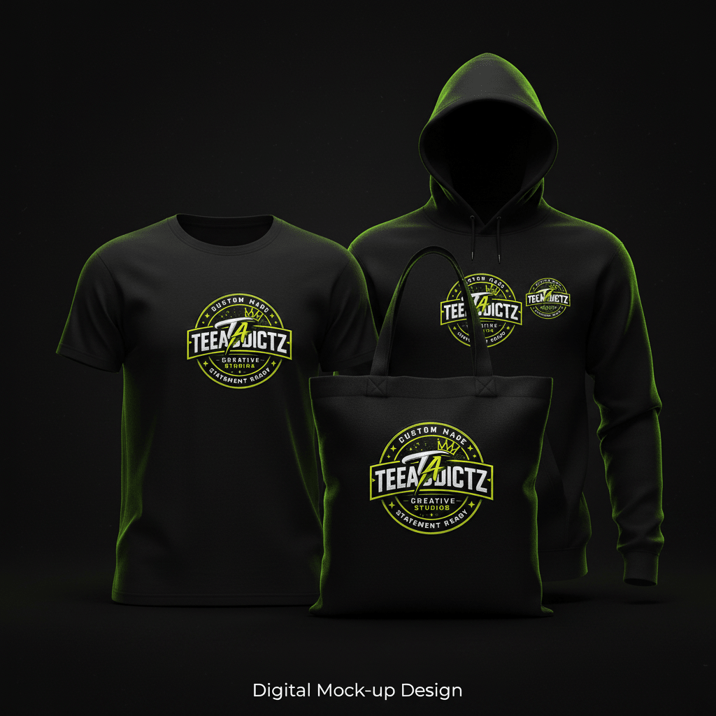 Digital Mock - up Design - TeeAddictz