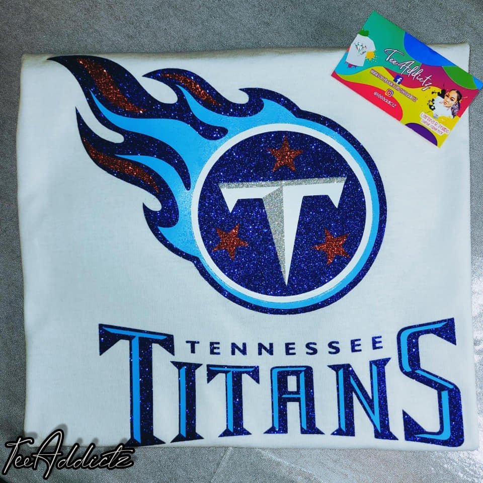 Custom Glitter Vinyl T-Shirts - TeeAddictz