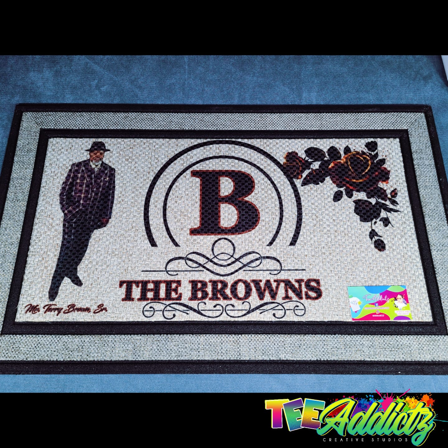 Custom Indoor/Outdoor Floor Mats with Custom Design - TeeAddictz