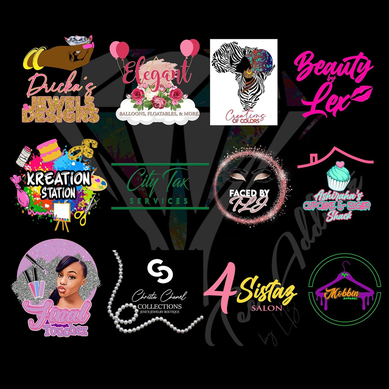 Custom Business Logo | TeeAddictz 