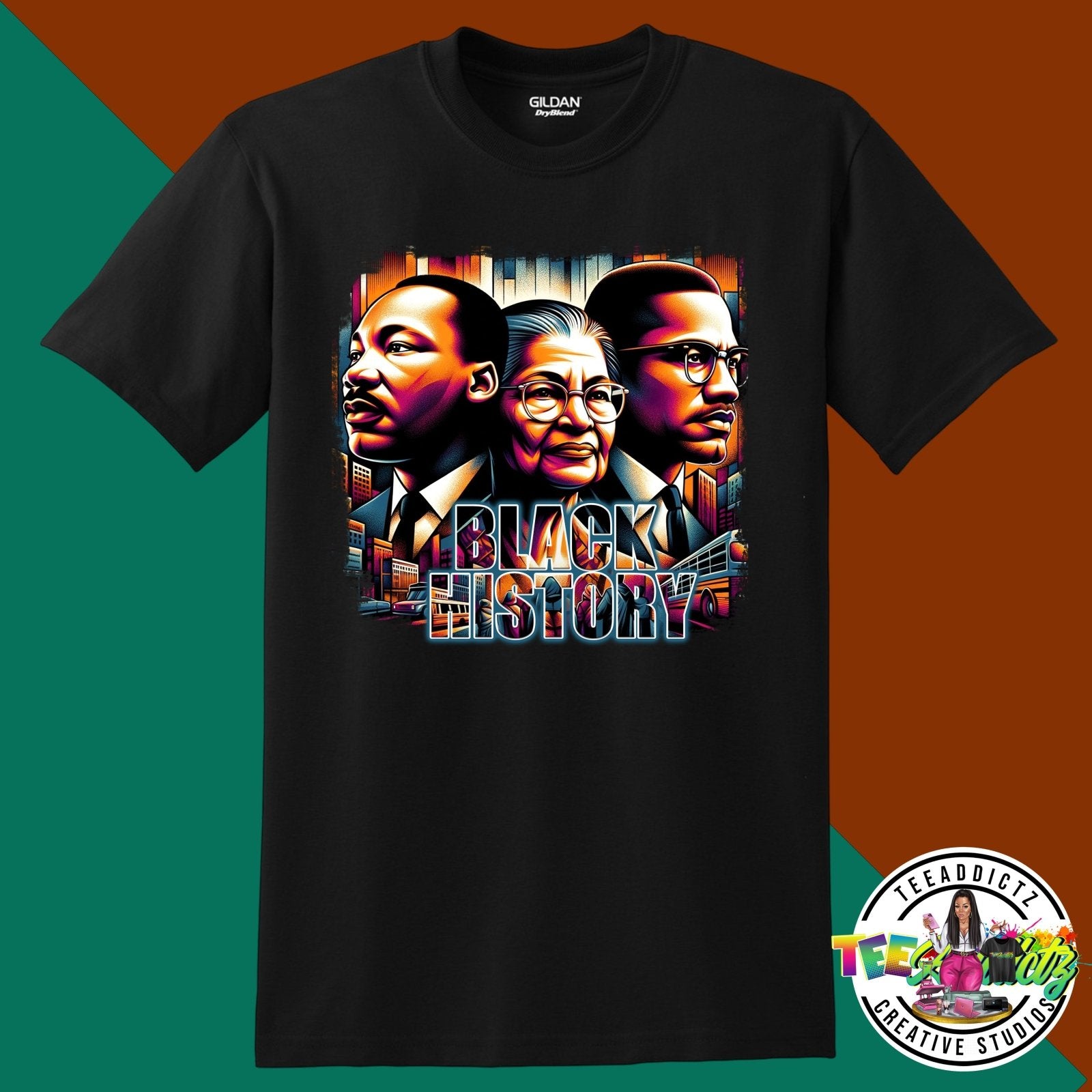 Black History Retro - TeeAddictz