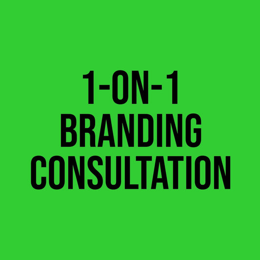 1 - On - 1 Branding Consultation - TeeAddictz