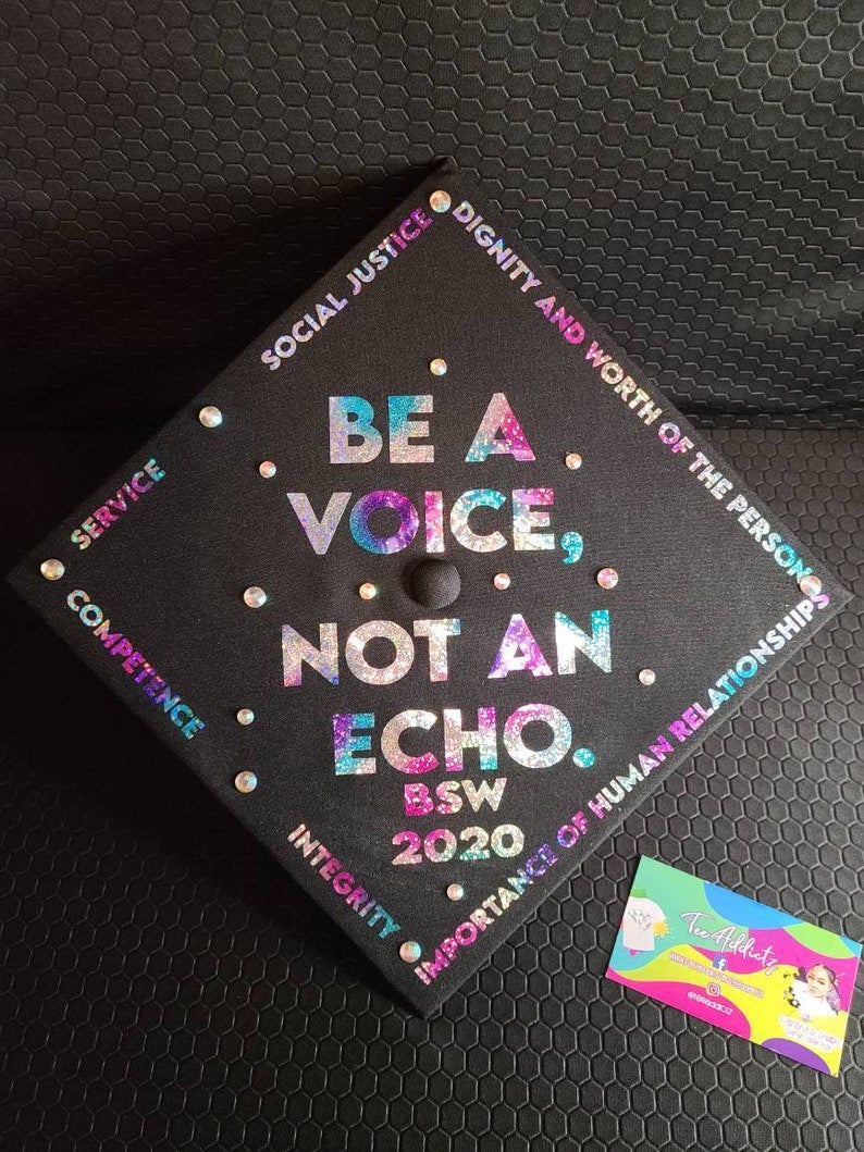 Custom Graduation Cap Topper/Cap - TeeAddictz