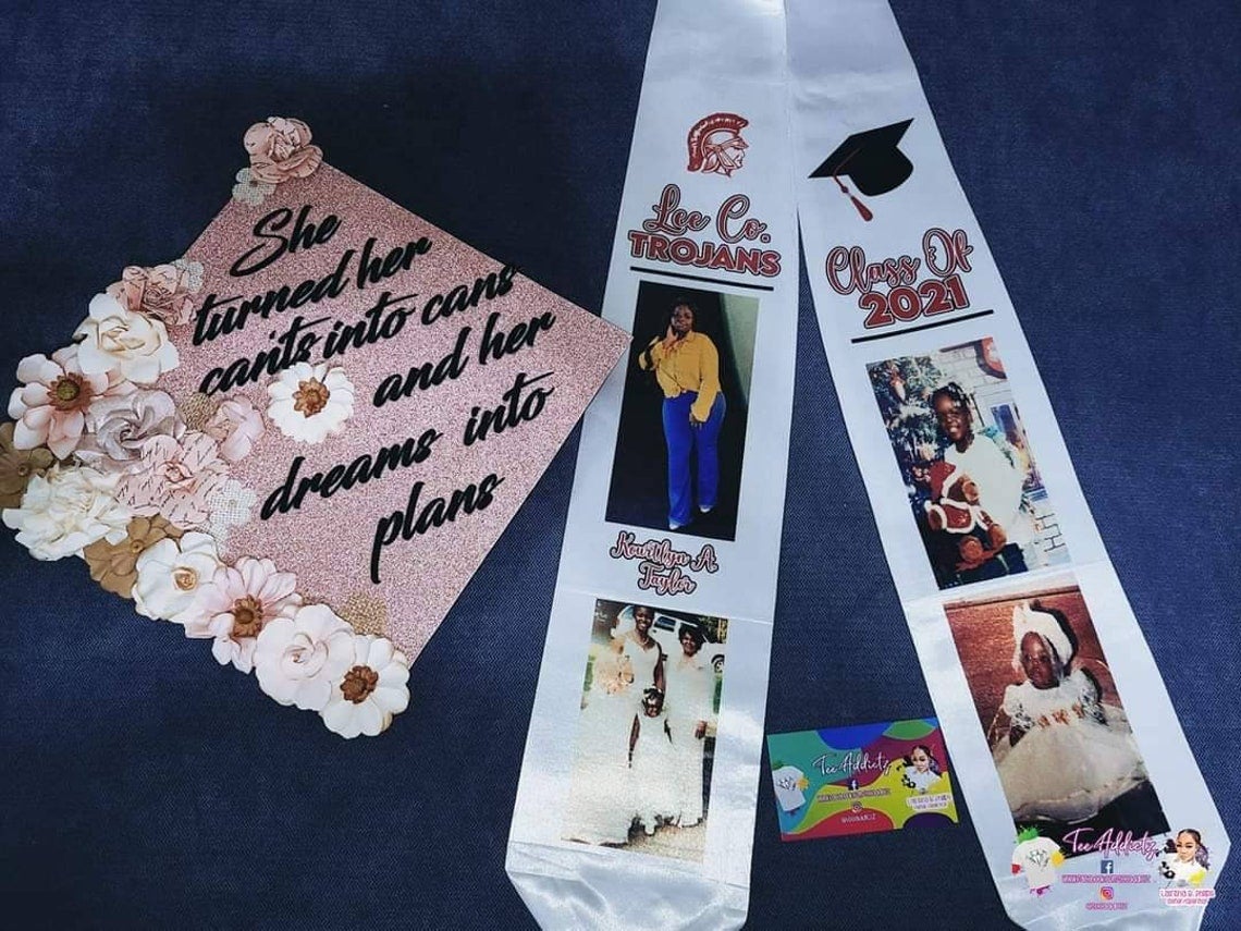 Custom Graduation Cap Topper/Cap - TeeAddictz