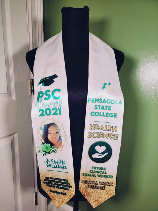 Custom Graduation Stole - TeeAddictz