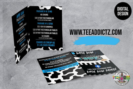 Digital Brochure Design - TeeAddictz