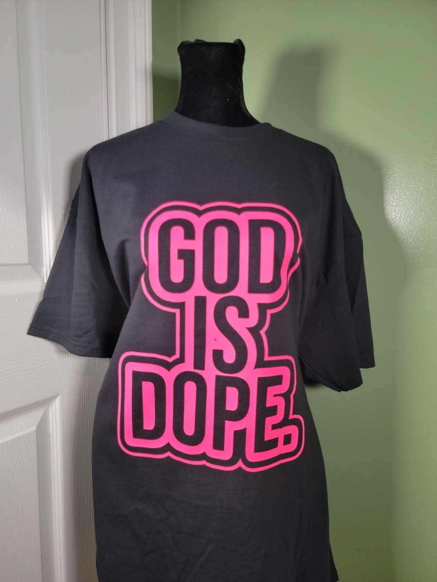 God is Dope Statement Tee - TeeAddictz