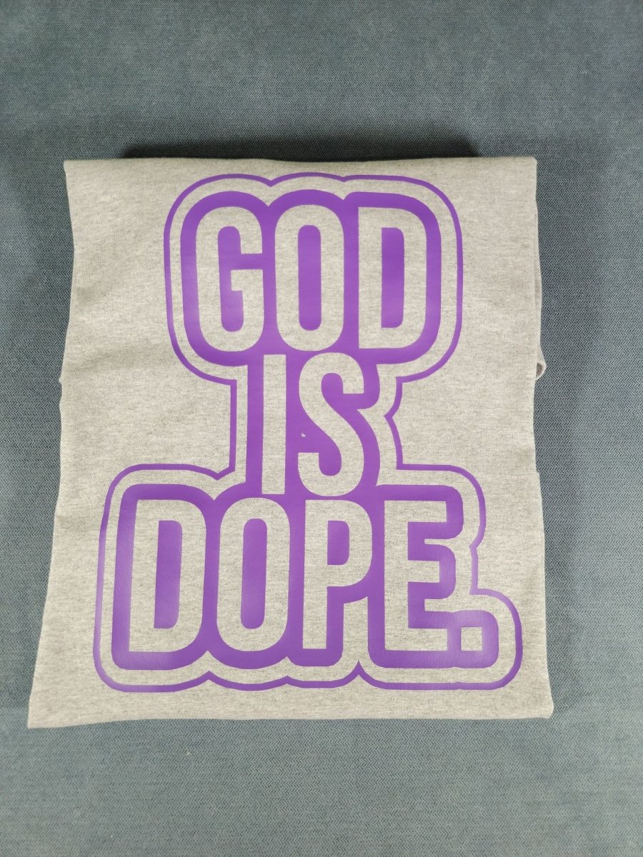 God is Dope Statement Tee - TeeAddictz