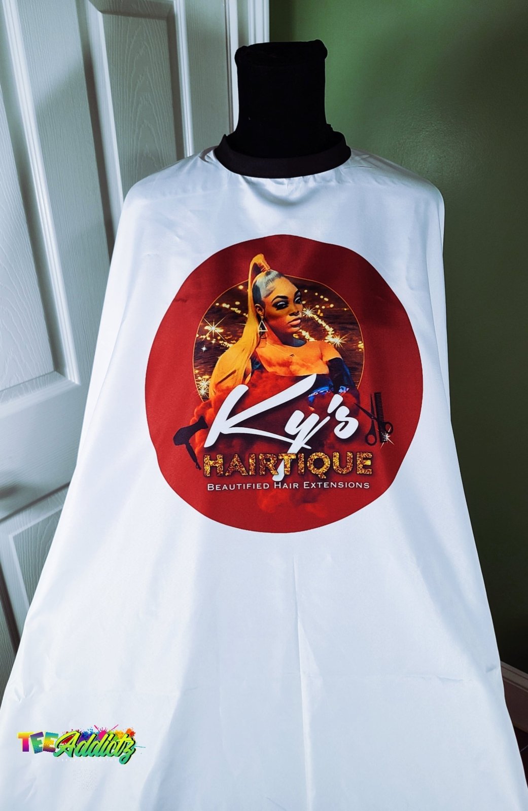 Hairstylist / Makeup Artist / Nail Tech / Barber Cape/Apron - TeeAddictz